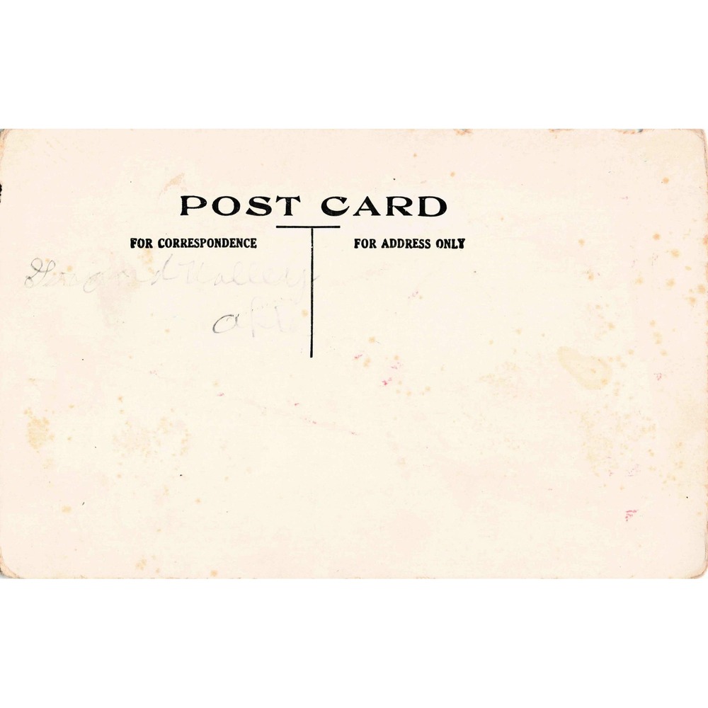 Vtg When I Arrived in Lamar Pennant Early Automobile Touring Car Novelty Postcar - Picture 2 of 2